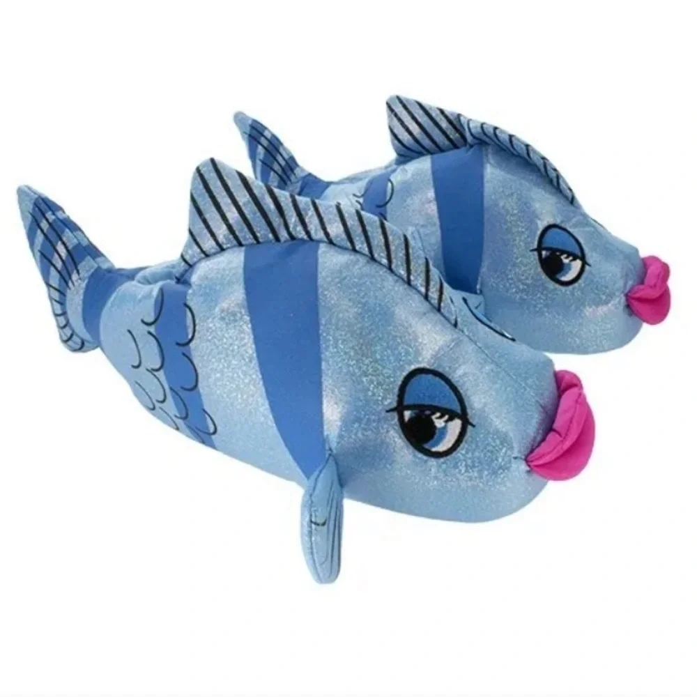 🆕 Girl’s Blue Fish Flops Slippers